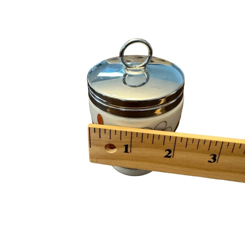 Royal Worcester Atsley King Size Egg Coddler Porcelain